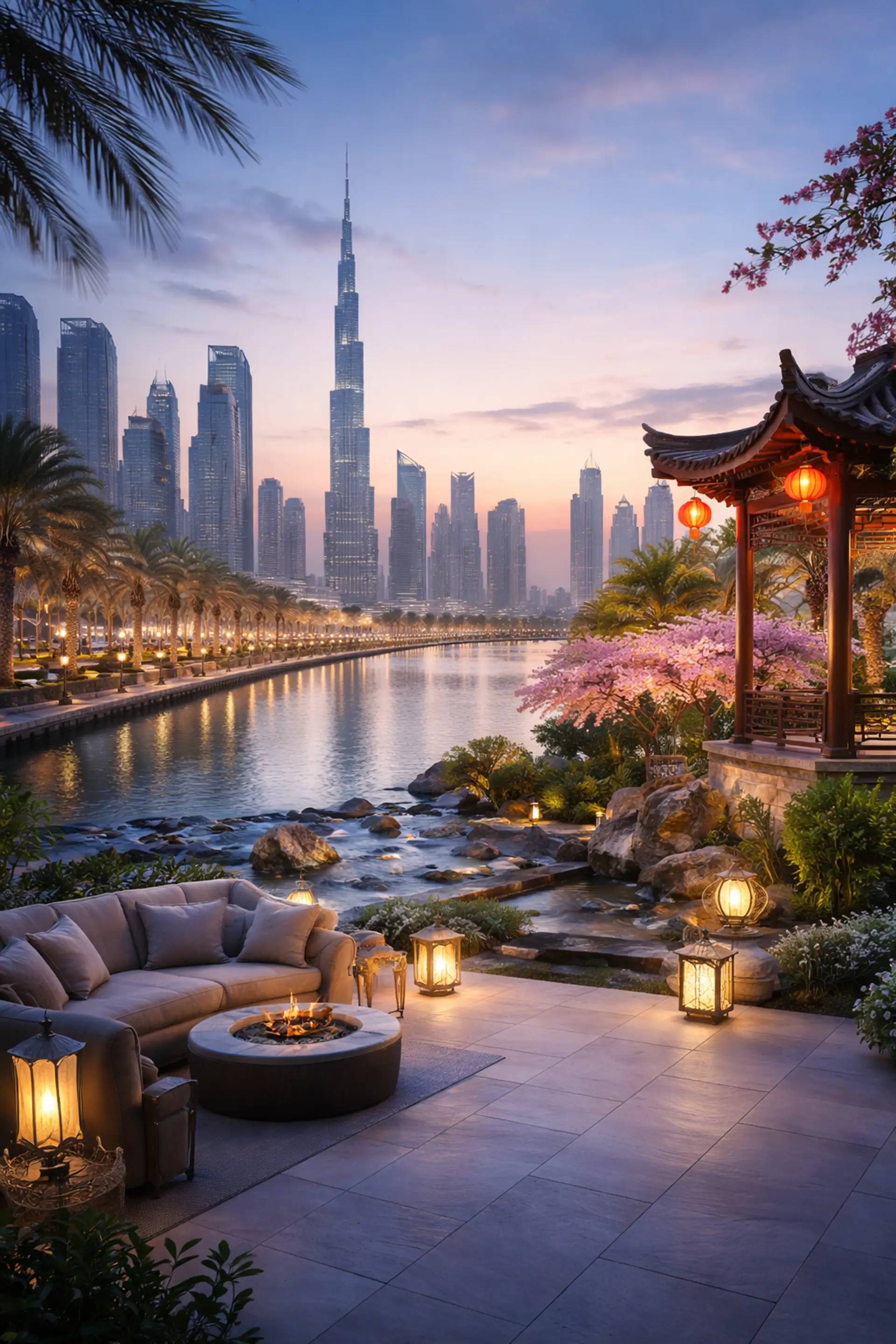 Golden Homes Background